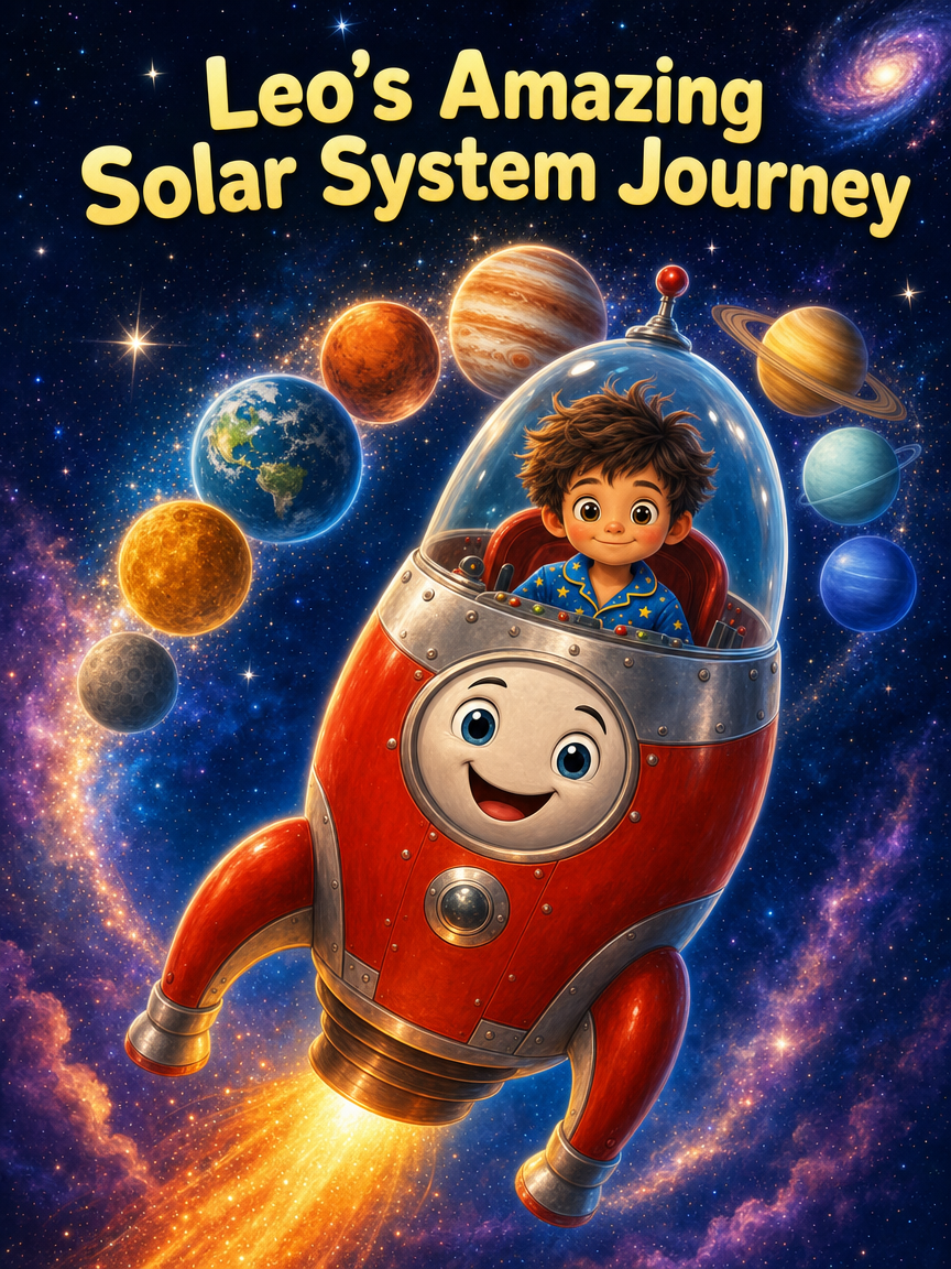 Leo's Amazing Solar System Journey